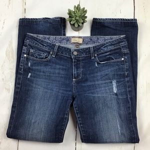 Paige distressed denim